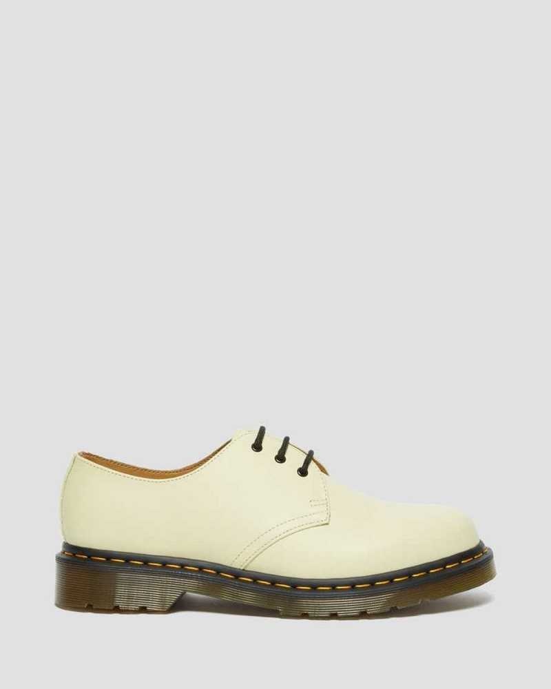 Dr Martens 1461 Smooth Leather Oxford Shoes Cream | 86ZHATIEG