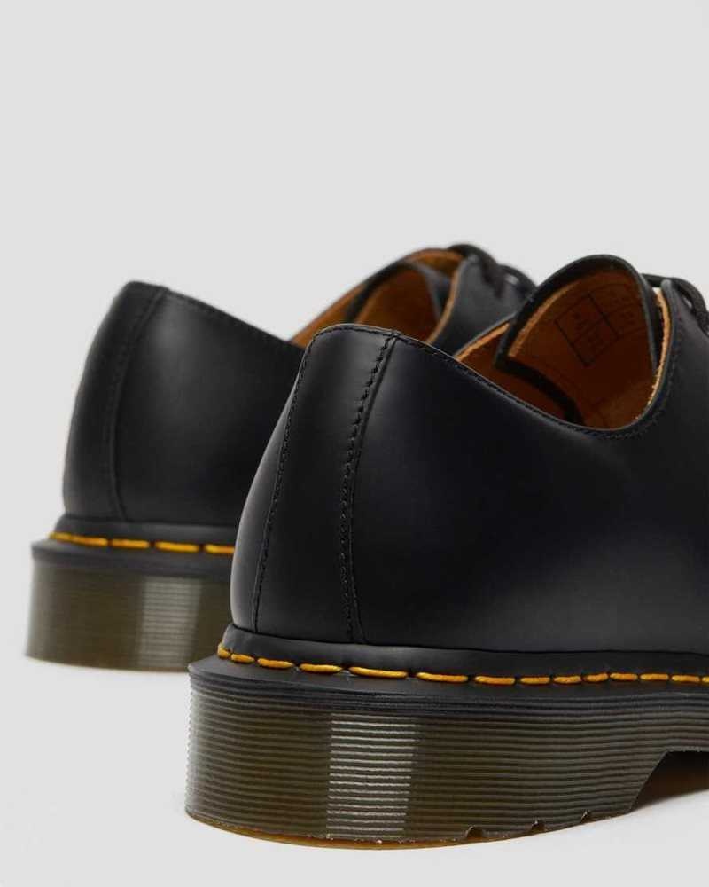 Dr Martens 1461 Smooth Leather Oxford Shoes Black | 81QSAWBTN