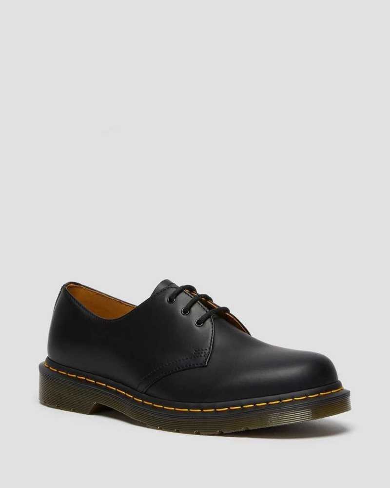 Dr Martens 1461 Smooth Leather Oxford Shoes Black | 81QSAWBTN