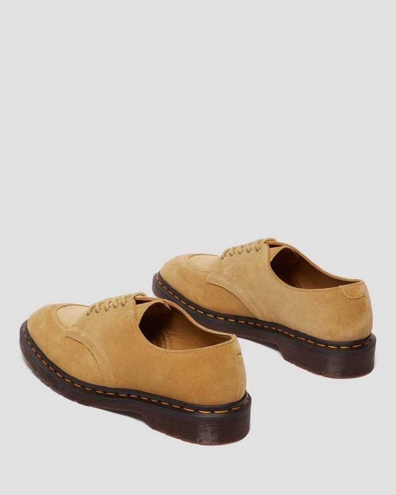 Dr Martens 2046 Suede Oxford Shoes Brown | 26ORLKACH