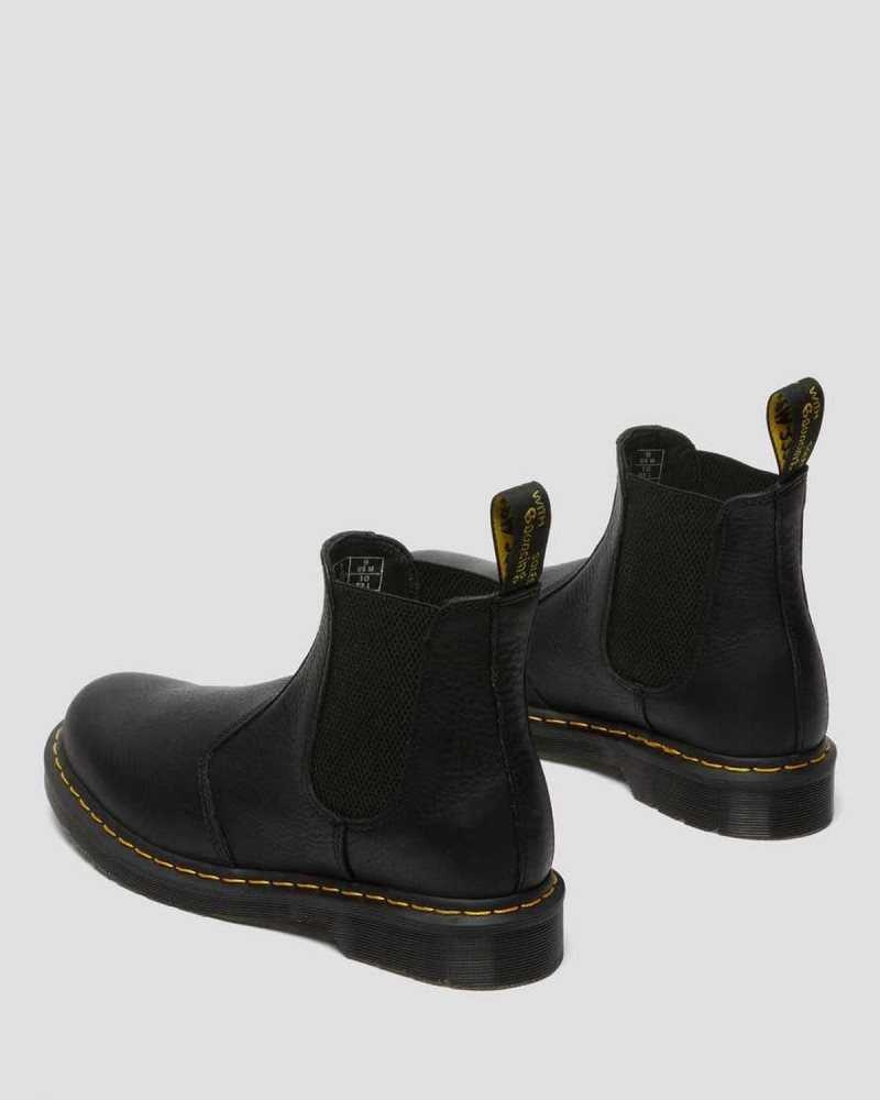 Dr Martens 2976 Ambassador Leather Chelsea Boots Black | 27RJXSKWF