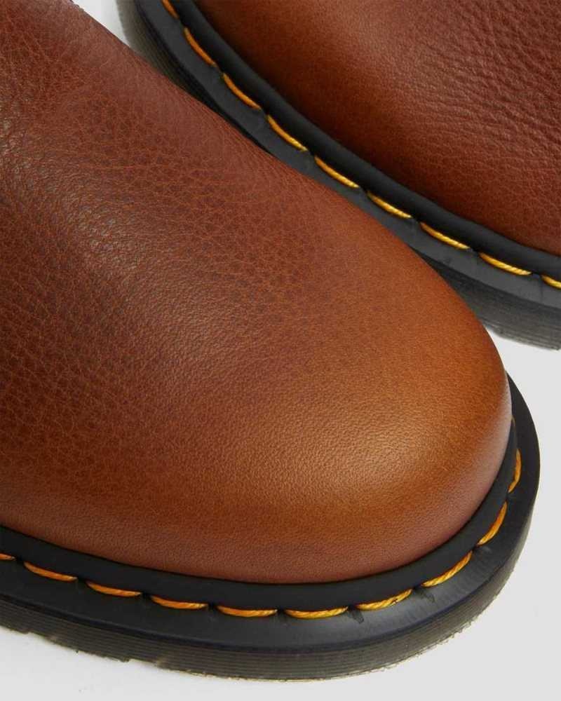 Dr Martens 2976 Ambassador Leather Chelsea Boots Cashew Ambassador | 97RLBYGTK