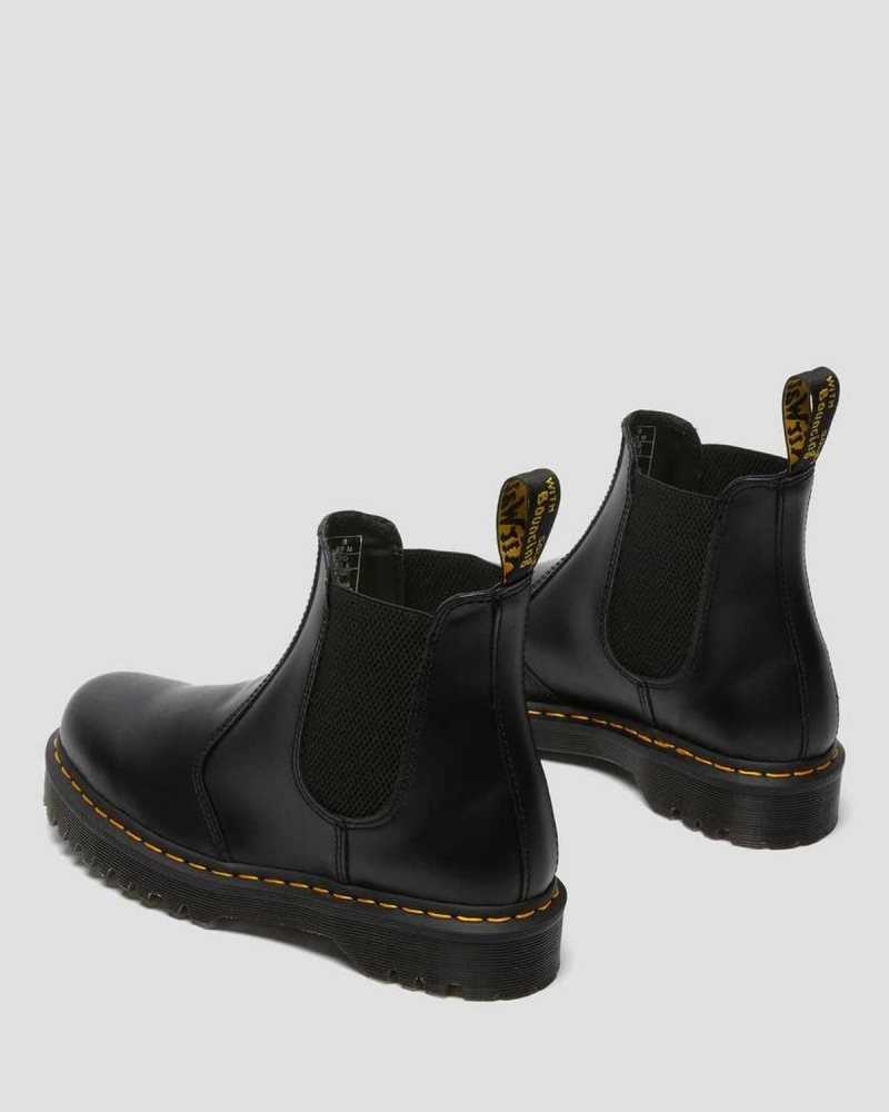 Dr Martens 2976 Bex Smooth Leather Chelsea Boots Black | 27SORPGKT