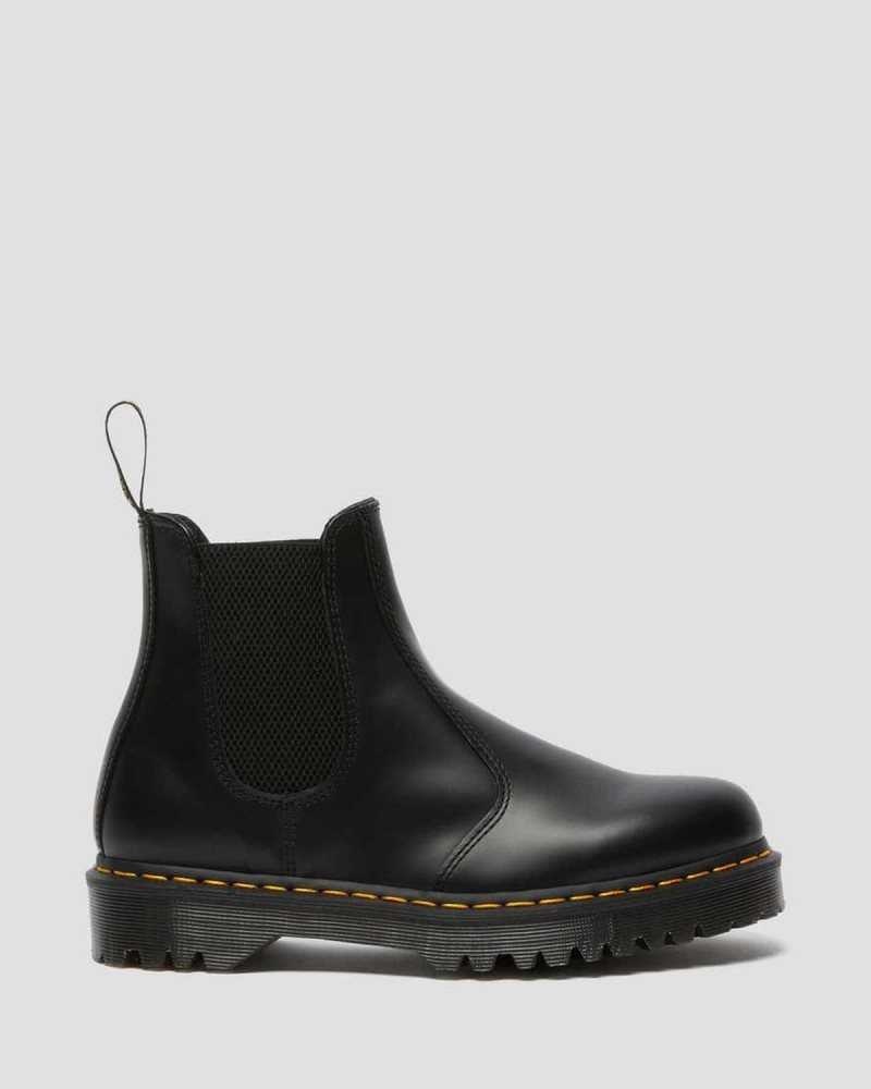 Dr Martens 2976 Bex Smooth Leather Chelsea Boots Black | 27SORPGKT