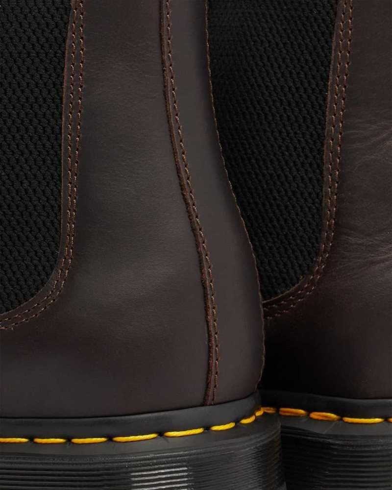 Dr Martens 2976 DM's Wintergrip Chelsea Boots Cocoa Snowplow | 82FYZTKRV