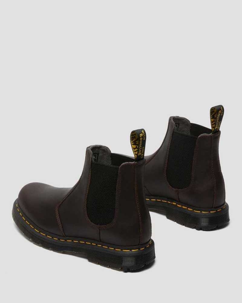 Dr Martens 2976 DM's Wintergrip Chelsea Boots Cocoa Snowplow | 82FYZTKRV