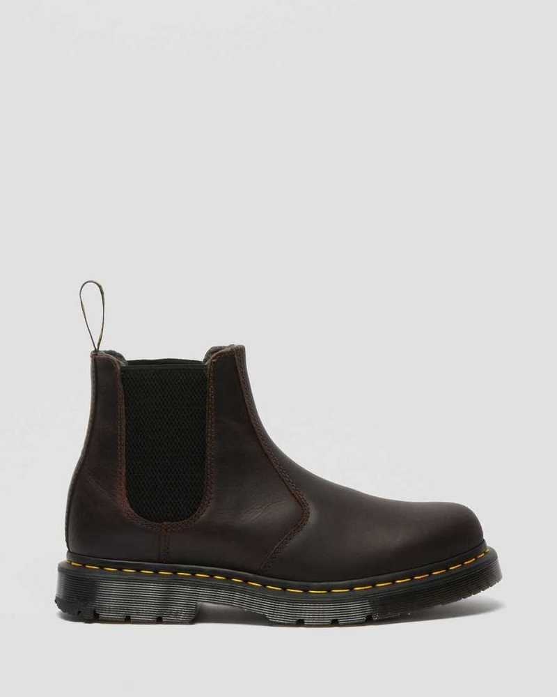 Dr Martens 2976 DM's Wintergrip Chelsea Boots Cocoa Snowplow | 82FYZTKRV