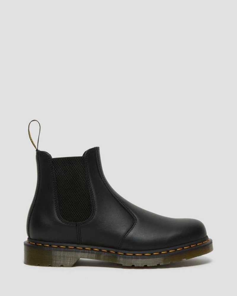 Dr Martens 2976 Nappa Leather Chelsea Boots Black | 08CKPFQNE