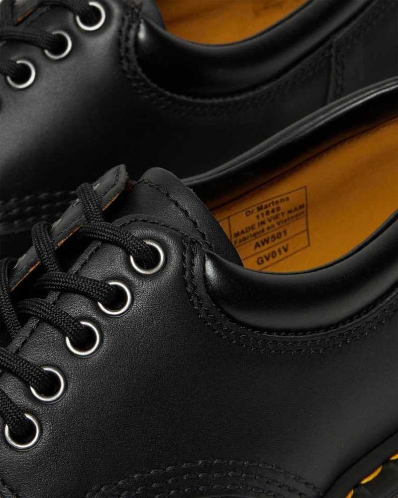 Dr Martens 8053 Nappa Leather Casual Shoes Black | 18KAXRZFJ