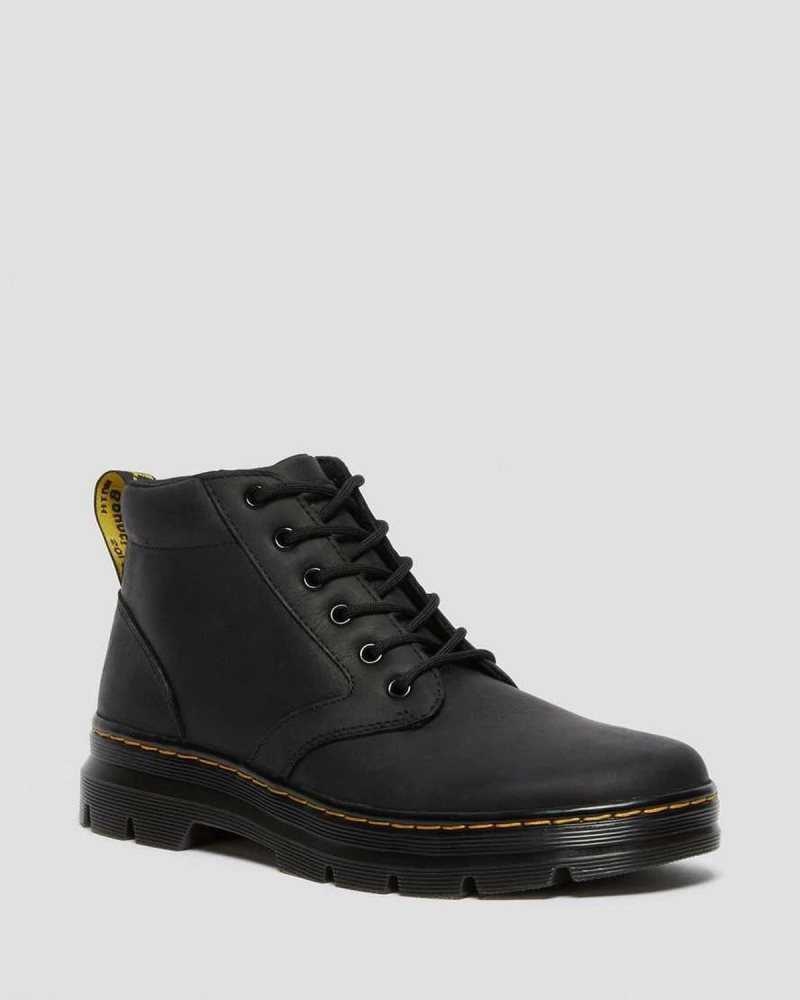 Dr Martens Bonny Leather Casual Boots Black | 31XRBAYNP