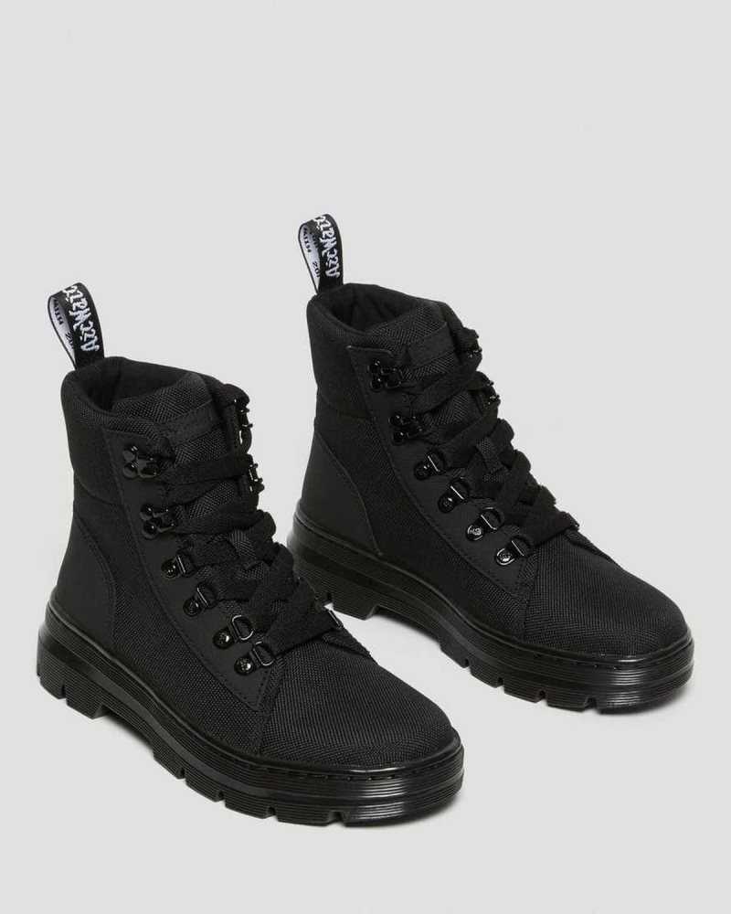 Dr Martens Combs Poly Casual Boots Black | 89PBGKHFA