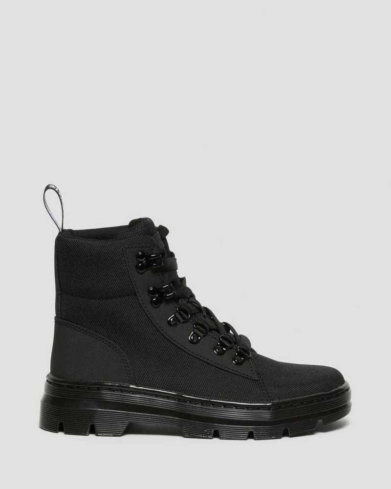 Dr Martens Combs Poly Casual Boots Black | 89PBGKHFA