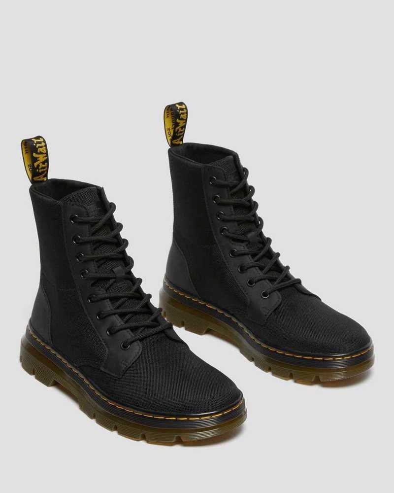 Dr Martens Combs Poly Casual Boots Black | 51SGDEYPZ