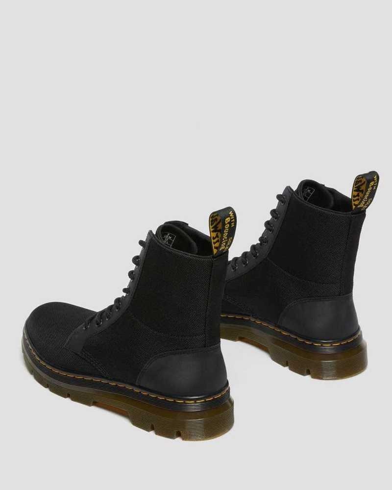 Dr Martens Combs Poly Casual Boots Black | 51SGDEYPZ