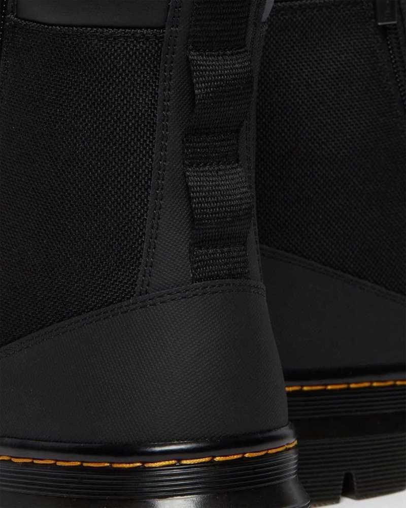 Dr Martens Combs Zip Casual Boots Black | 03CYDZJKN