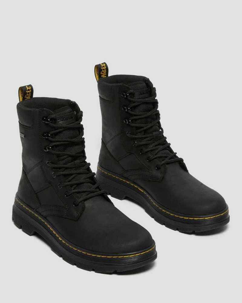 Dr Martens Iowa Waterproof Poly Casual Boots Black | 19AUGOHLF