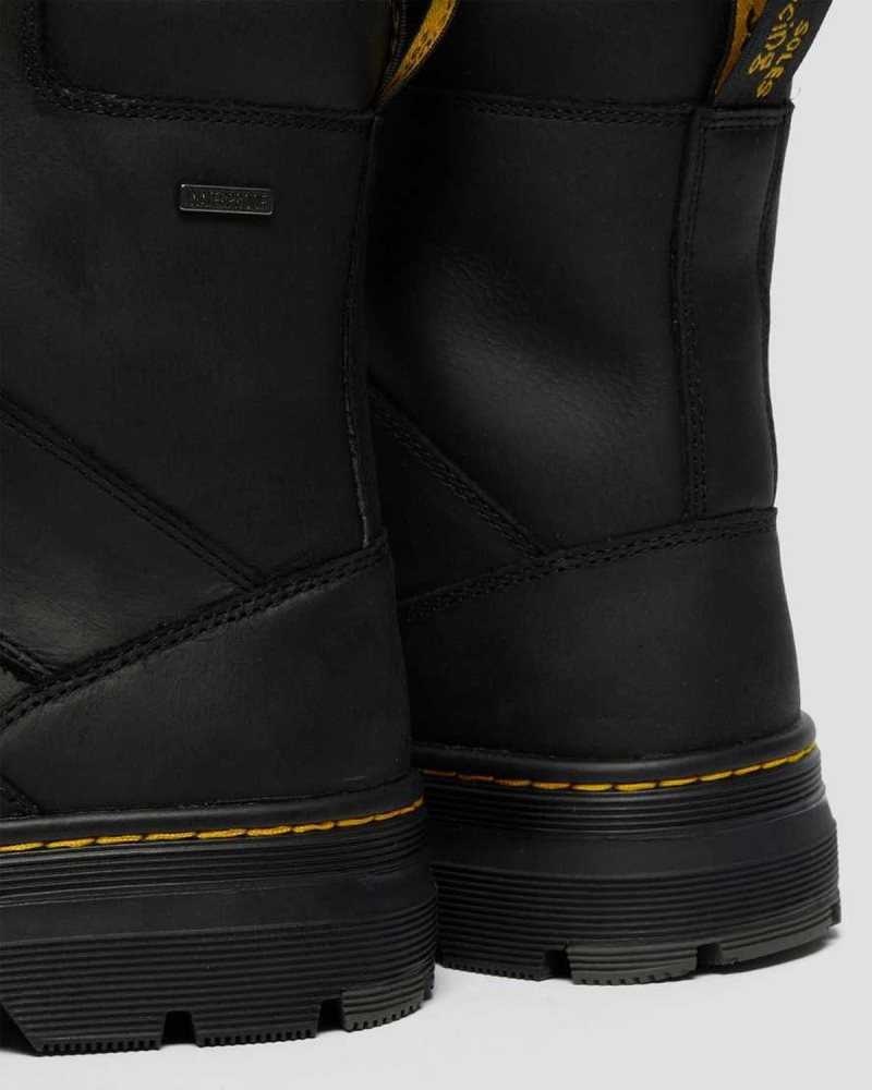 Dr Martens Iowa Waterproof Poly Casual Boots Black | 19AUGOHLF