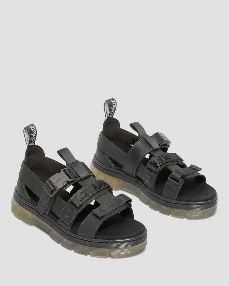 Dr Martens Pearson Iced Casual Sandals Grey | 27EZULTNY