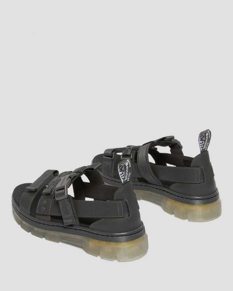 Dr Martens Pearson Iced Casual Sandals Grey | 27EZULTNY