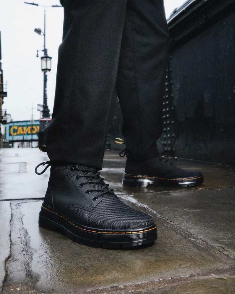 Dr Martens Rakim Utility Chukka Boots Black | 91AQSEBDU