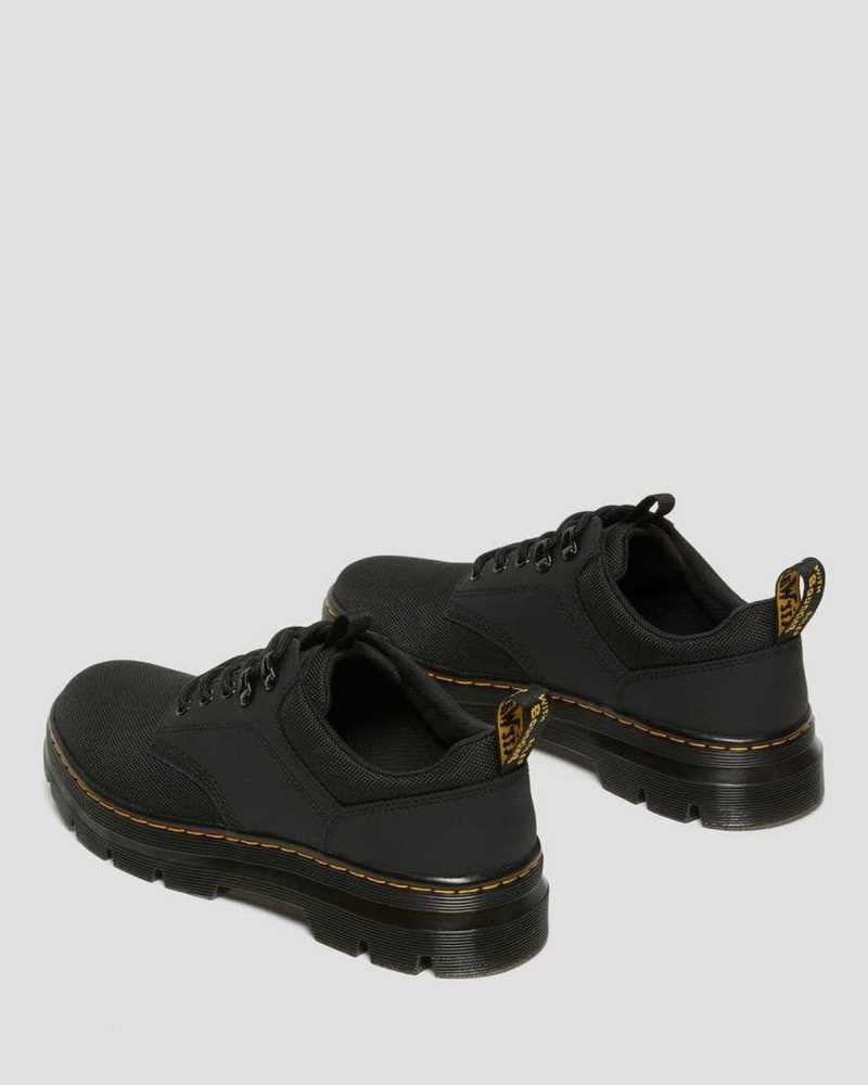 Dr Martens Reeder Utility Shoes Black | 14MFGZPOH