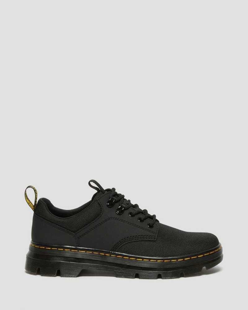 Dr Martens Reeder Utility Shoes Black | 39QXWVUKD