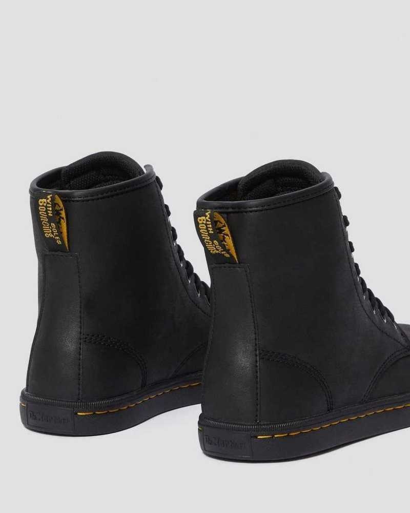 Dr Martens Sheridan Matte Casual Boots Black | 74NFRGXVP