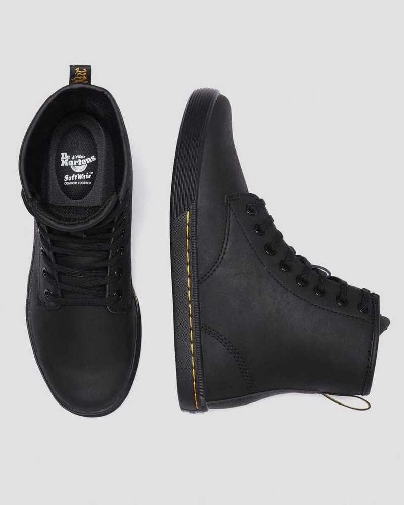 Dr Martens Sheridan Matte Casual Boots Black | 74NFRGXVP