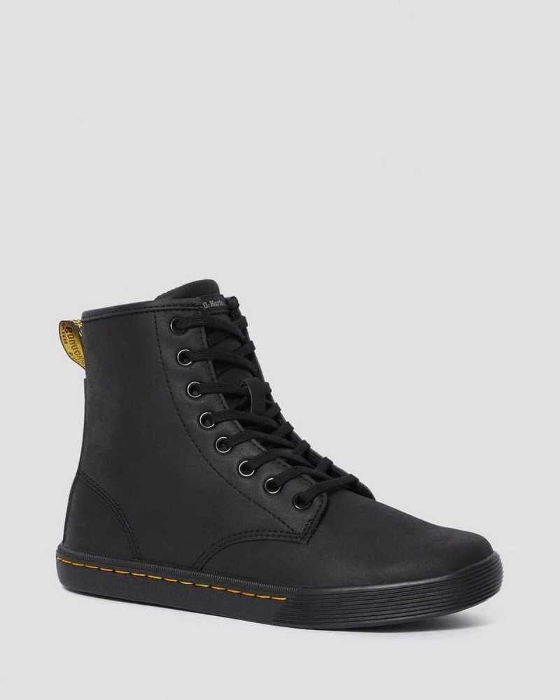 Dr Martens Sheridan Matte Casual Boots Black | 74NFRGXVP