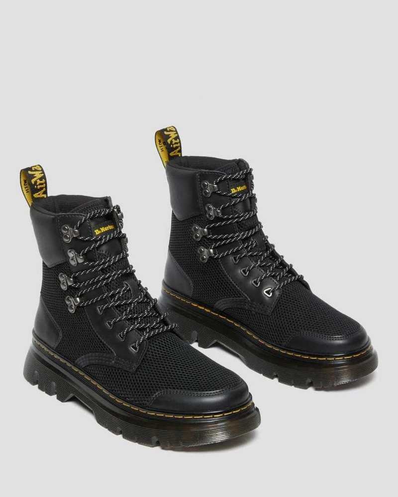 Dr Martens Tarik Toe Guard Utility Boots Black Skin Color | 76NQPDJMH