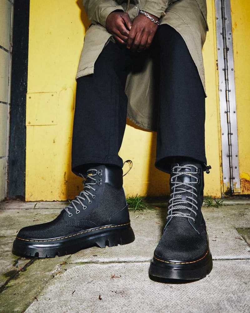 Dr Martens Tarik Utility Boots Black | 12VQUDFWH