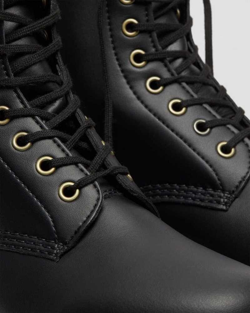 Dr Martens Vegan 1460 Felix Lace Up Boots Black | 09HIEZFCM