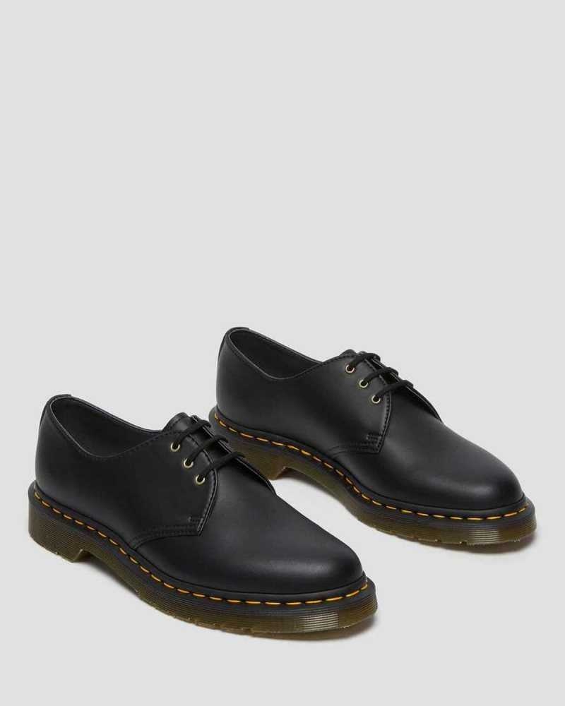 Dr Martens Vegan 1461 Felix Oxford Shoes Black | 10KEGNWLA