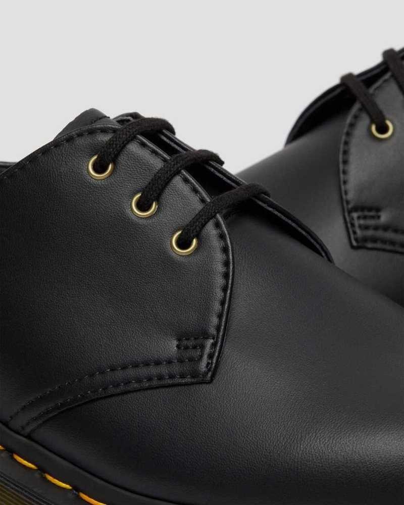 Dr Martens Vegan 1461 Felix Oxford Shoes Black | 50CQXIKJW