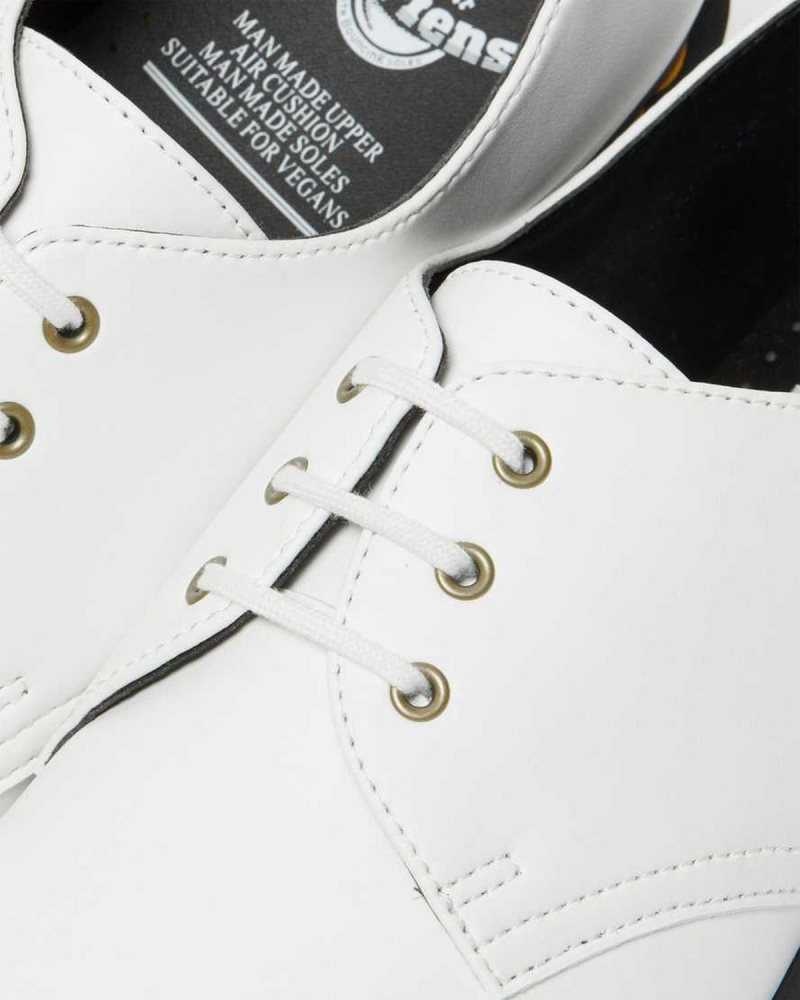 Dr Martens Vegan 1461 Kemble Oxford Shoes White | 10ZYNQOAL