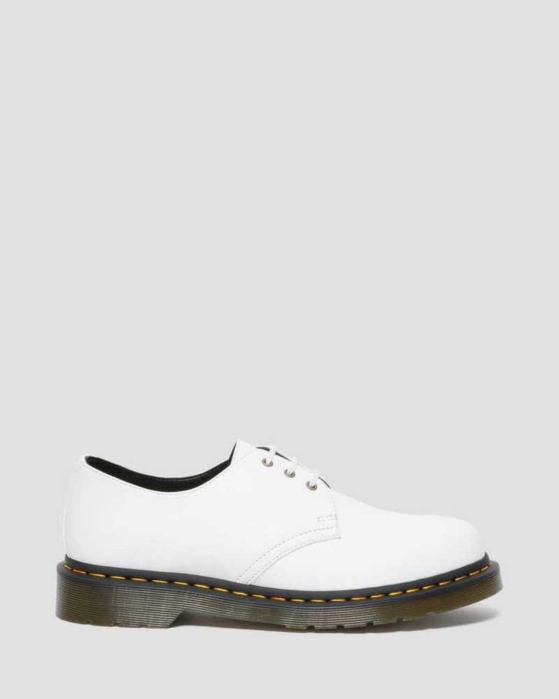 Dr Martens Vegan 1461 Kemble Oxford Shoes White | 10ZYNQOAL