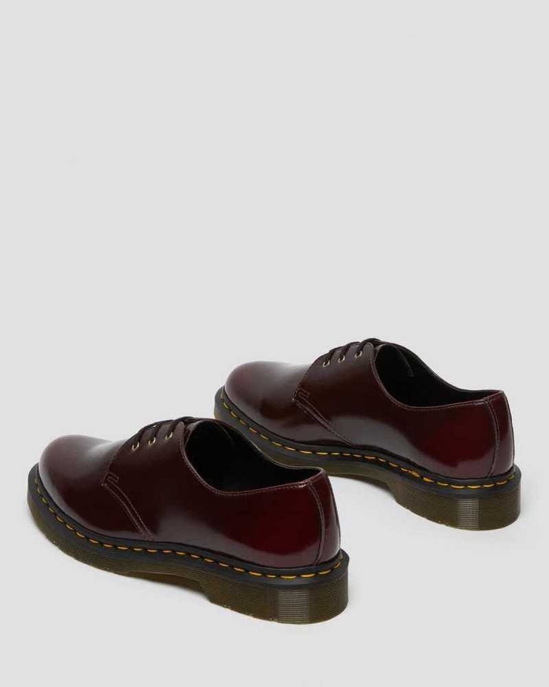 Dr Martens Vegan 1461 Oxford Shoes Pink Red | 76UCGMDTK