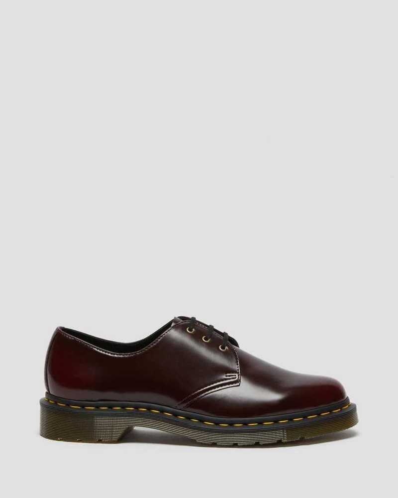 Dr Martens Vegan 1461 Oxford Shoes Pink Red | 76UCGMDTK