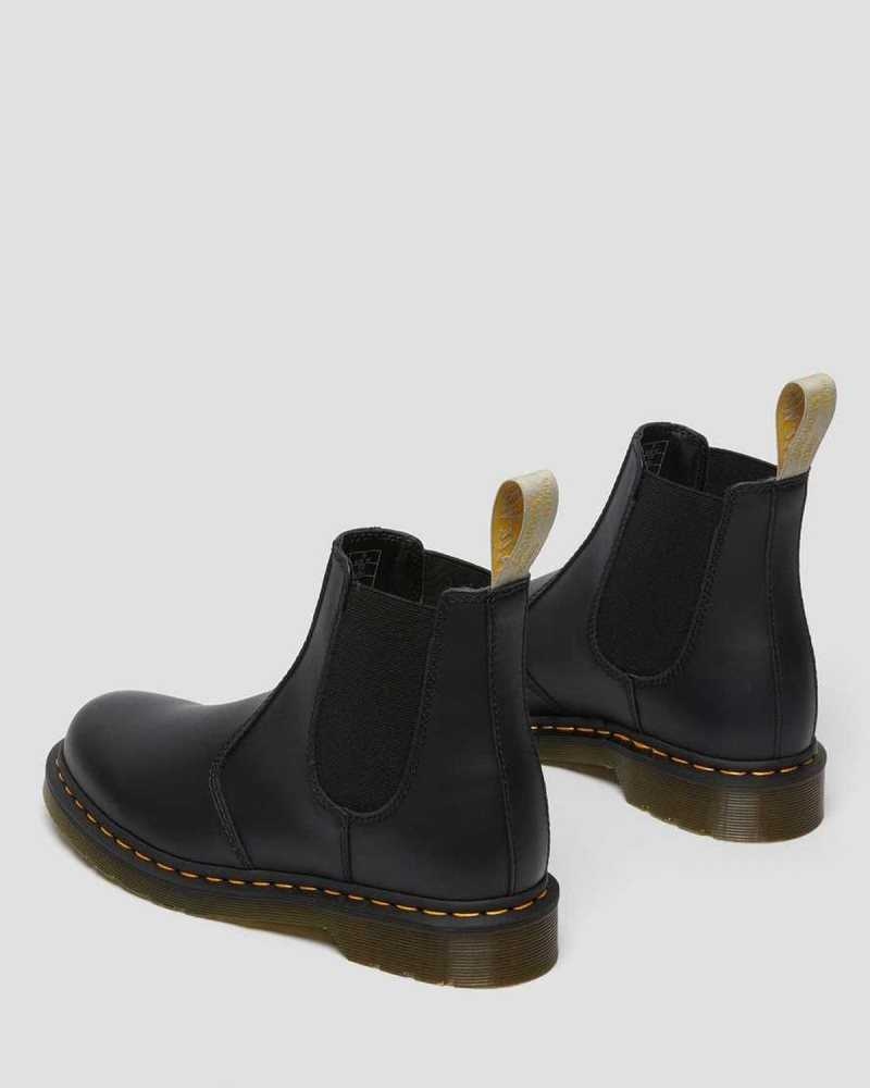 Dr Martens Vegan 2976 Felix Chelsea Boots Black | 80DNKGVUE